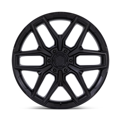 18" Fuel Flux 18x9 6x135 20mm Blackout Wheel For Ford Lincoln Truck SUV Rim